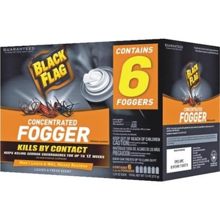 Spectracide 511053 1.25 oz Black Flag Concentrated Indoor Fogger SP37890